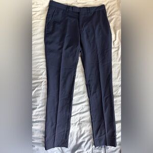 Ben Sherman Men's Navy Dress Pants - Slim Straight